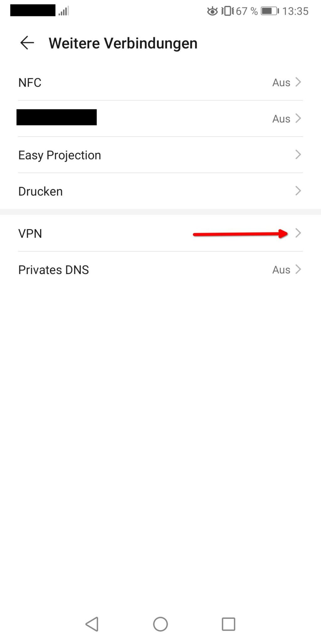 fritz box vpn client android
