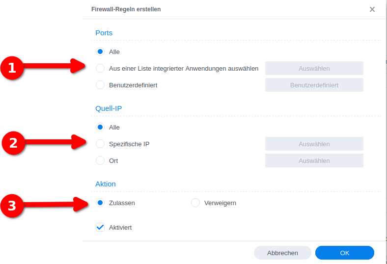 Synology Firewall Einrichten Heimnetz de